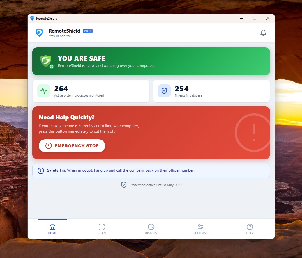 RemoteShield Home
